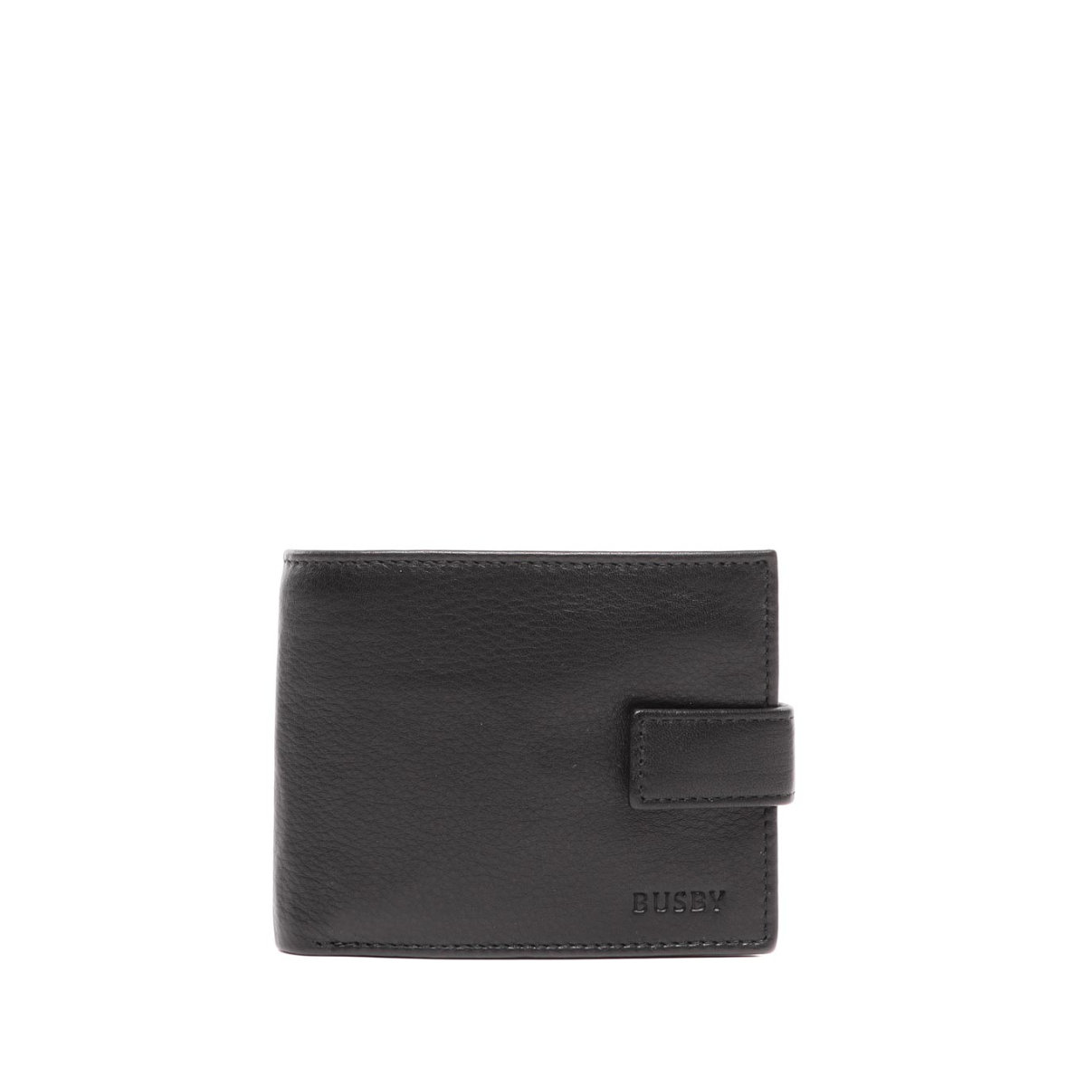BUSBY THATCHER TAB BILLFOLD WALLET WITH COIN POCKET & BACK INSIDE ZIP