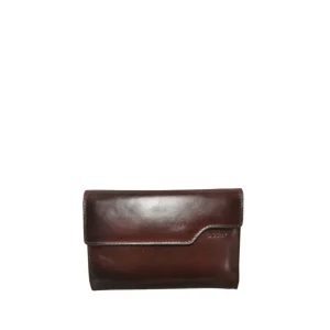 BUSBY JOHNSON MEDIUM FLAP & ZIP PURSE