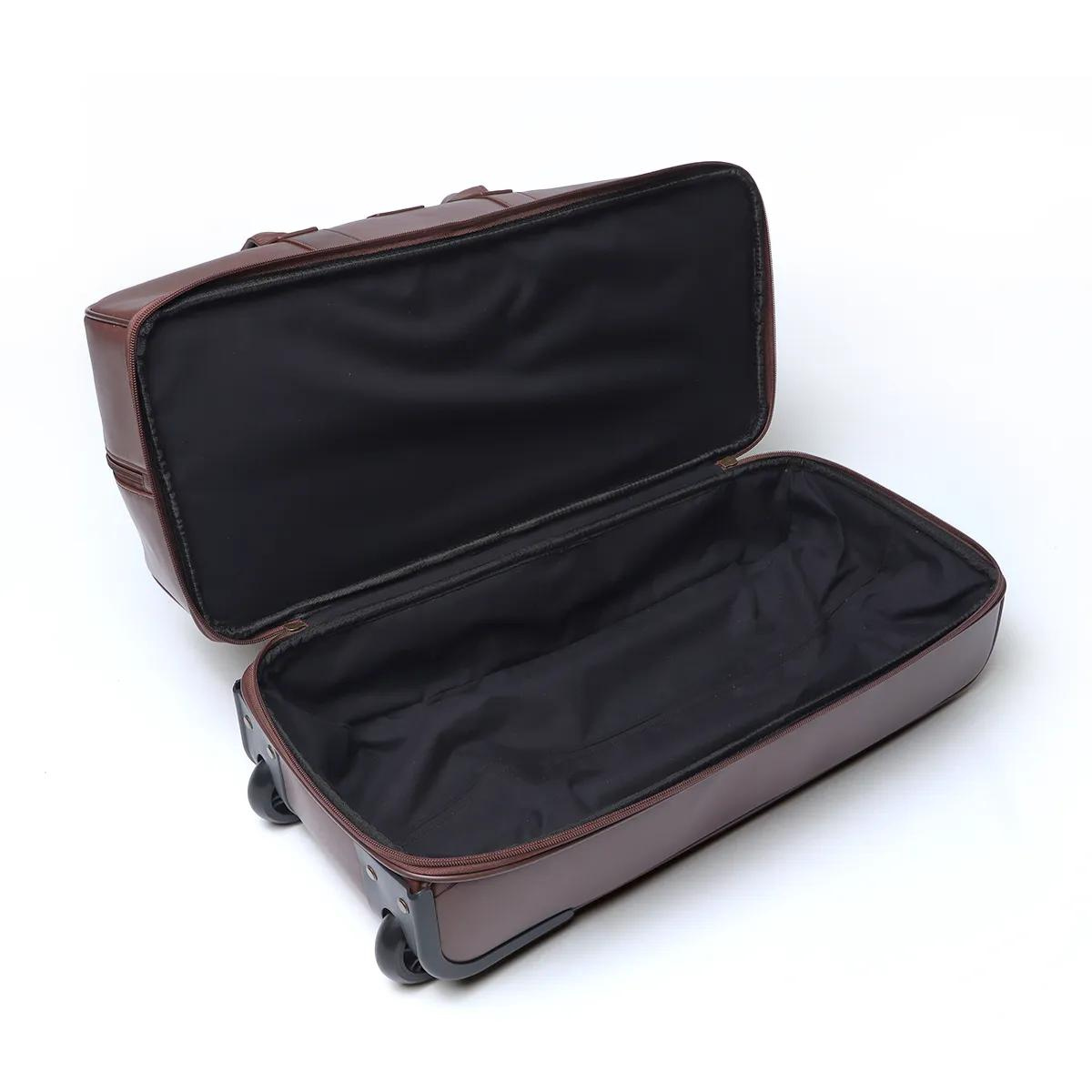 BUSBY LEATHER ROLLER DUFFEL - namibia destinations