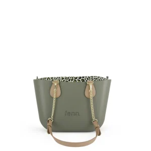 FENN COLLECTION PETITE TOTE CHAIN HANDLE