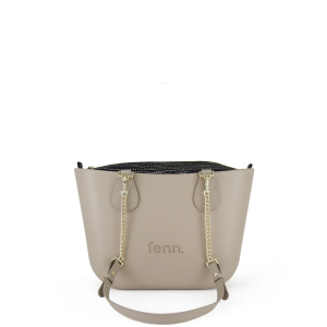 FENN COLLECTION PETITE TOTE CHAIN HANDLE