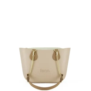 FENN COLLECTION PETITE CHAIN HANDLE TOTE