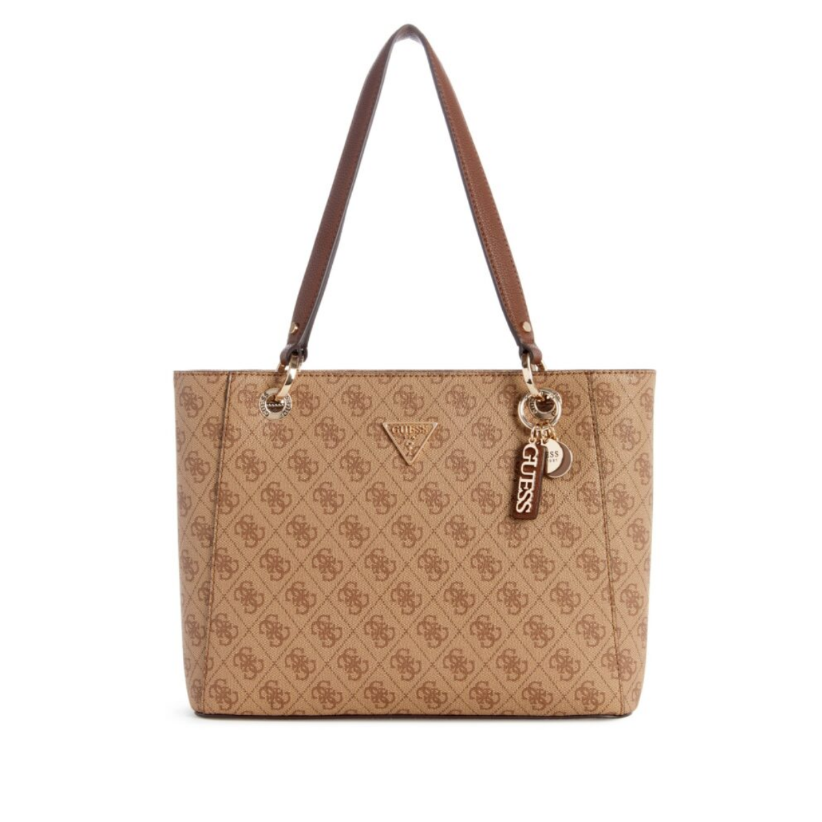 GUESS NOELLE SMALL PRINT NOEL TOTE