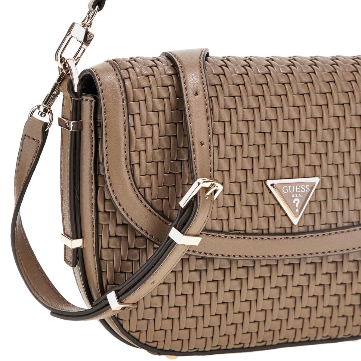 GUESS MURIELLE FLAP OVER SHOULDER BAG - Image 4