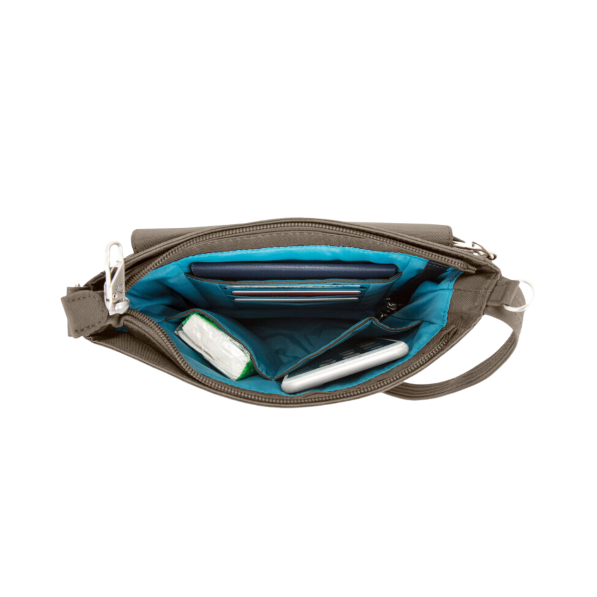 TRAVELON CLASSIC ANTI THEFT MINI SHOULDER BAG - Image 6