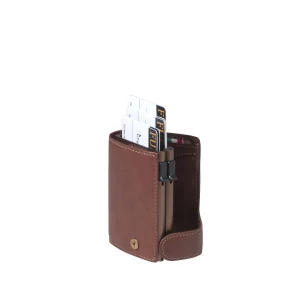TONY PEROTTI DOUBLE FURBO CARDHOLDER WITH BANKNOTE POCKET