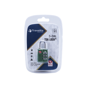 TRAVELITE 3 DIAL COMBINATION TSA LOCK
