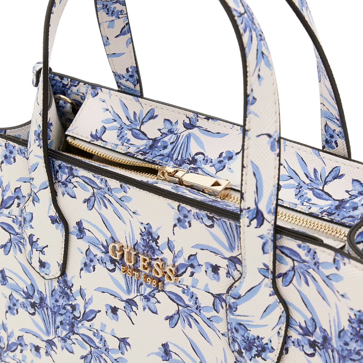 GUESS SILVANA 2 COMPARTMENT PRINTED TOTE - Image 4