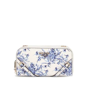 GUESS BRAMINA PRINTED CROSSBODY ORGANIZER